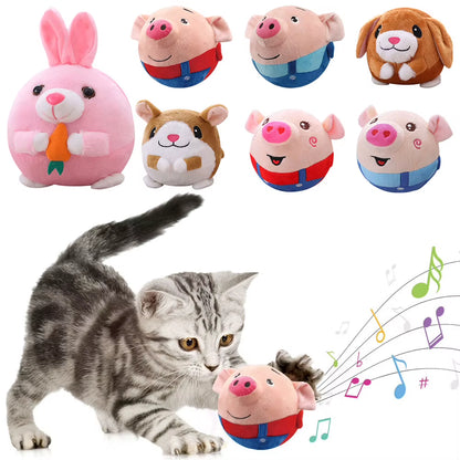 Moving Pet Plush Toy