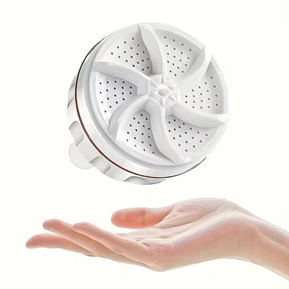 Mini Washing Machine USB Rotating Turbine Portable Washing Machine for Socks Underwear Wash Dishes for Travel Home Business Trip